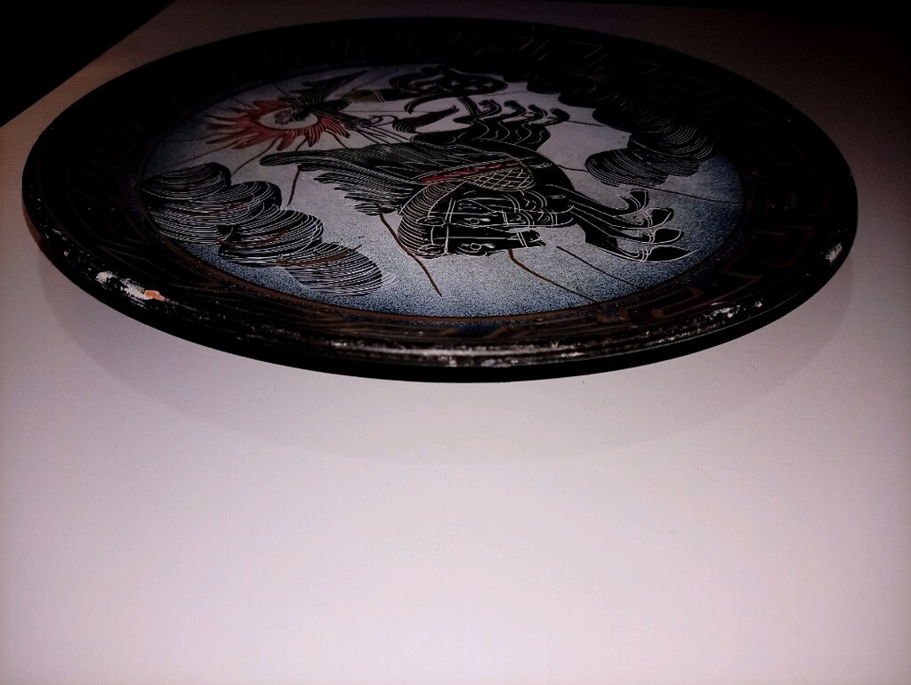 GİANNİS KERAMİK RHODOS EL YAPIMI SERAMİK DUVAR TABAĞI (24-25 CM) - 5