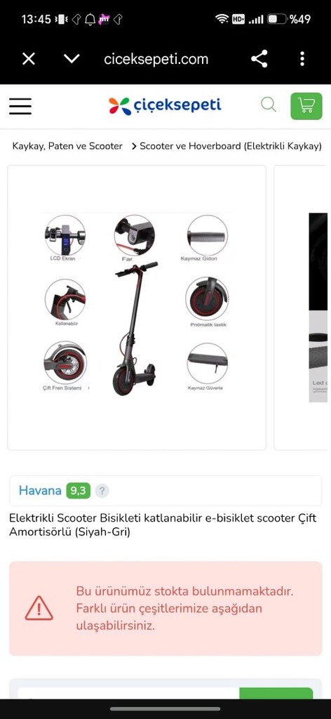 Elektrikli Scooter - 7