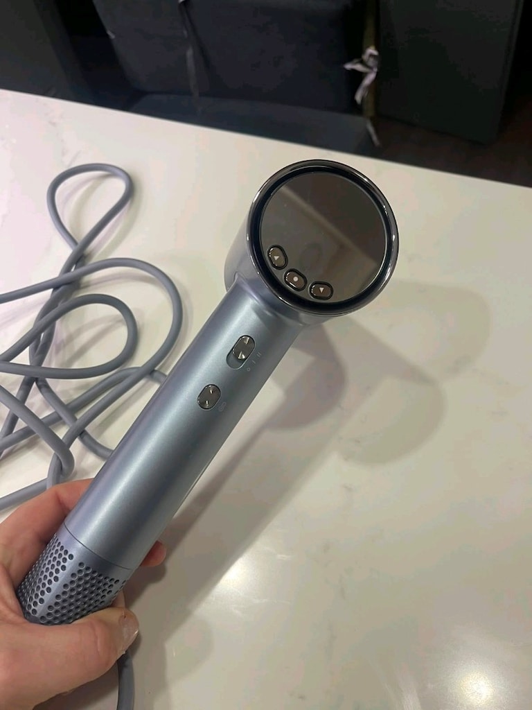 Saç kurutma osom profesyonel saç kurutma makinesi 1600w dijital - 2