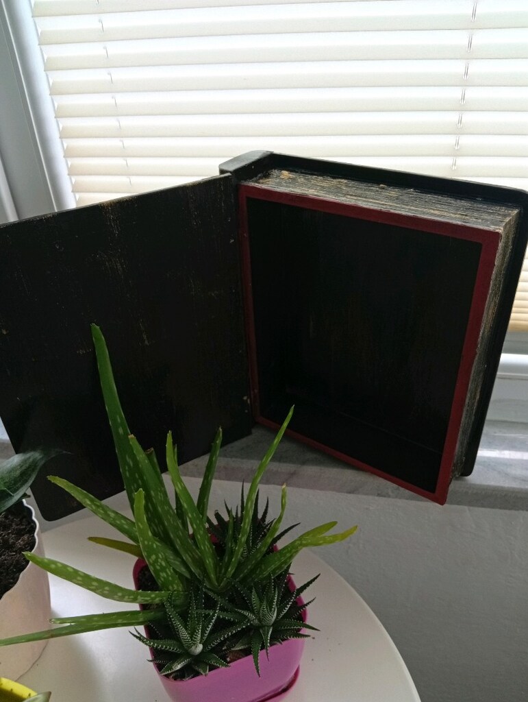 ahşap kitap kutu - 4