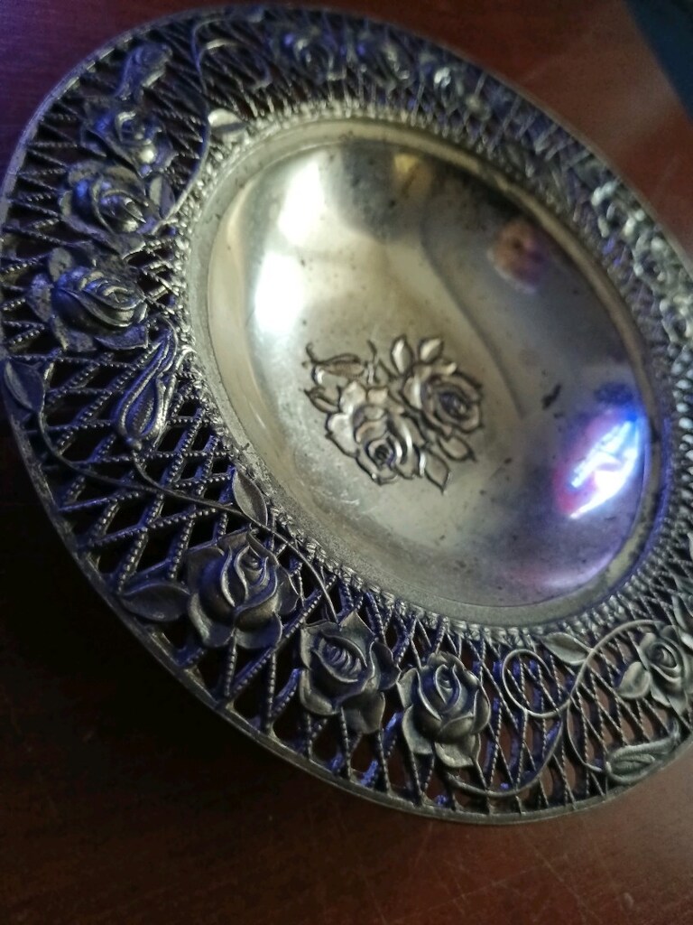 gümüş kaplama tabak - 2