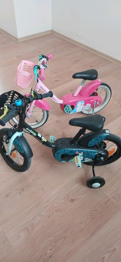 btwin çocuk bisikleti jant Decathlon YENİ GİBİ Ön Sepetli - 11
