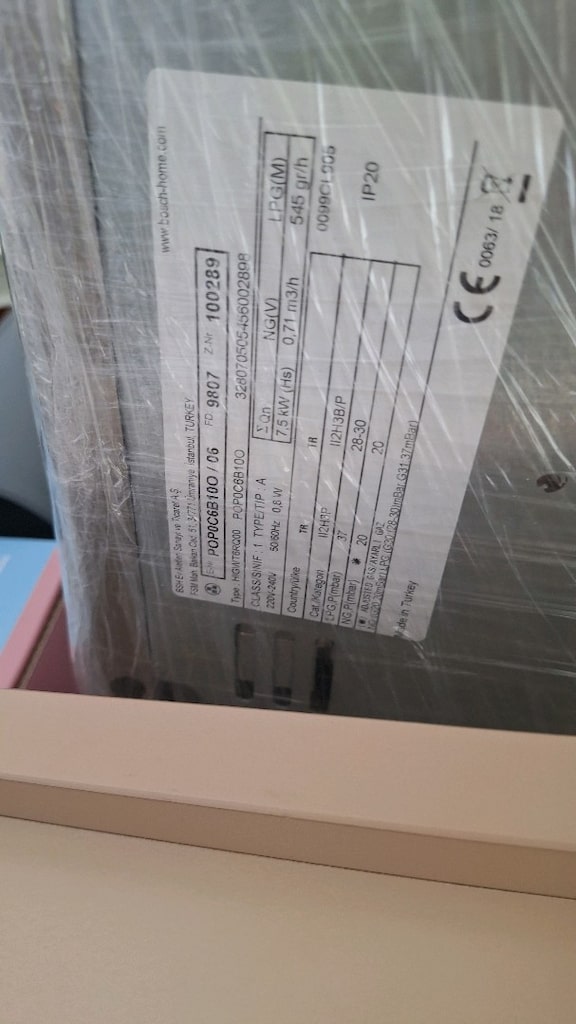 Bosch Bosch POP0C6B10L LPG'li Siyah Cam Set Üstü Ocak - 5
