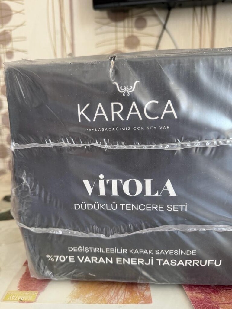 Kutulu Karaca Vitola Düdüklü Tencere Seti - 6