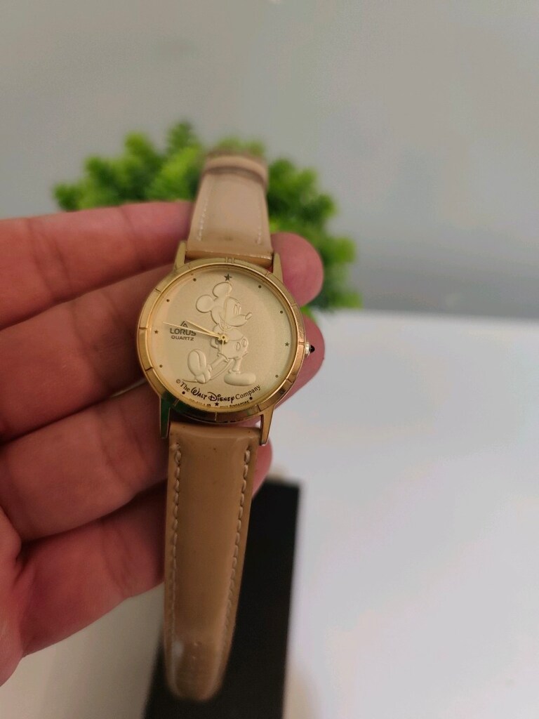 Orjinal Lisanslı Disney Mini Gold Kadın Saat — görsel 5/12