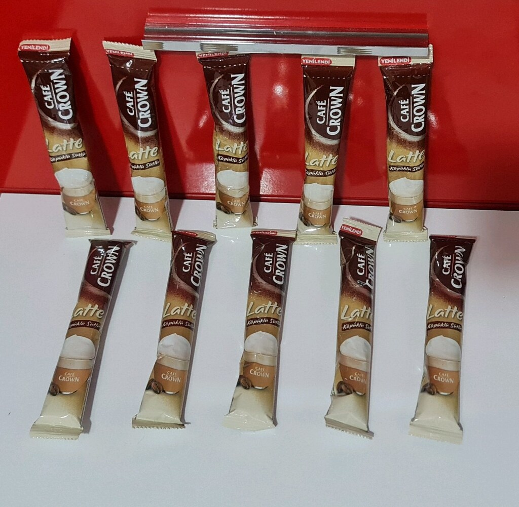 10 adet Cafe Crown LATTE 17 gr. 10 lu paketler halindedir. - 4
