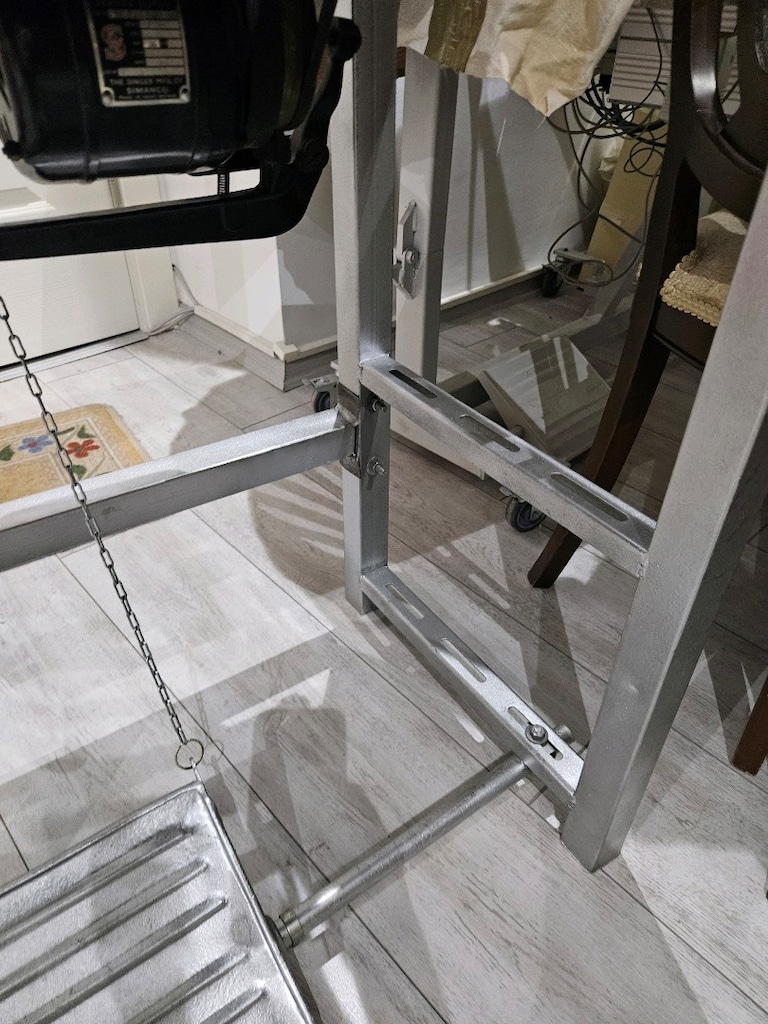Singer 196k5 Antika sanayi dikis makinesi - 10