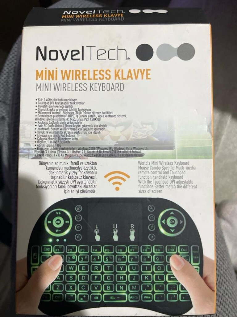 novel tech mini wireless klavye kablosuz - 2