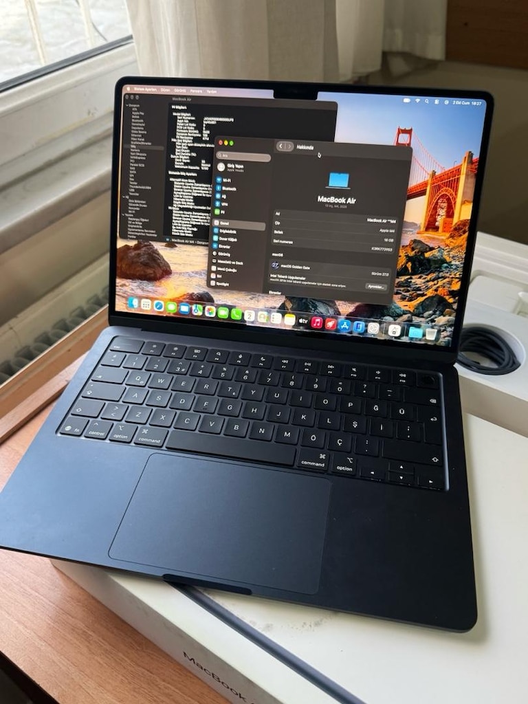 MACBOOK AİR M4 16 RAM (SIFIR GİBİ) - 4
