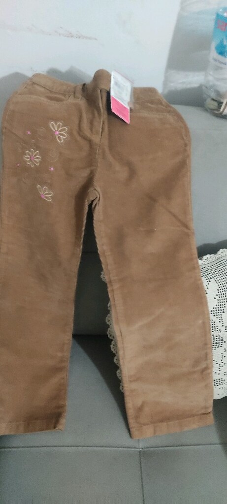 kız kadife pantolon - 2