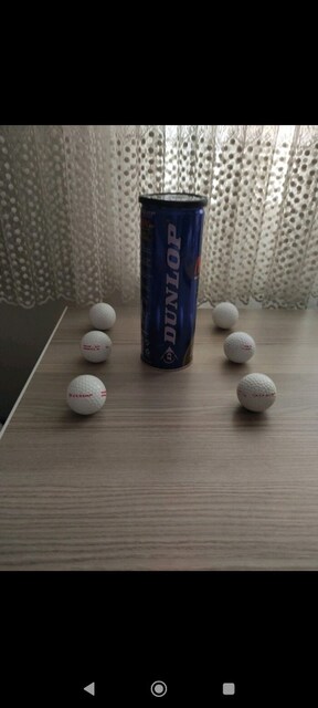 Dunlop Range 6'lı Golf Topu