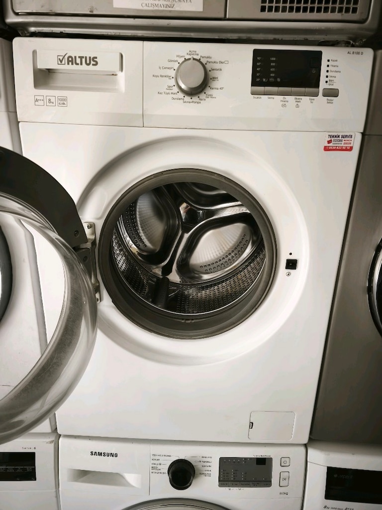 ALTUS 8 KG A+++ ÇAMAŞIR MAKİNESİ - 3