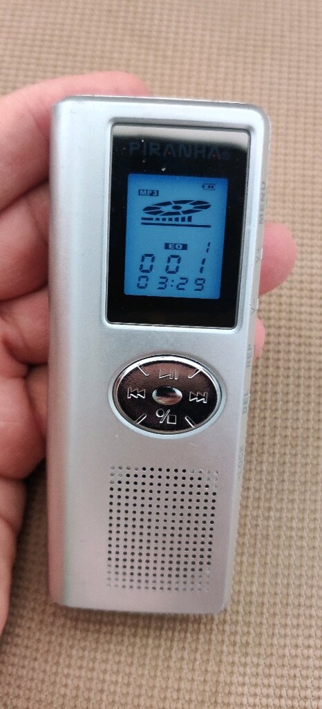 Piranha Voicemaster M Type-560 dijital ses kayıt cihazı ve MP3 çalar. - 4