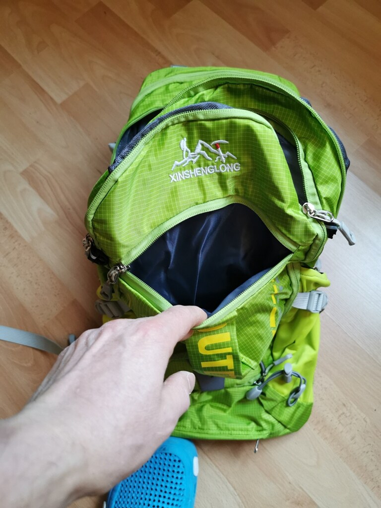 ÇOK İŞLEVLİ OUTDOOR-BİSİKLET SIRT ÇANTASI 20 L UNISEX (YEŞİL) - 8