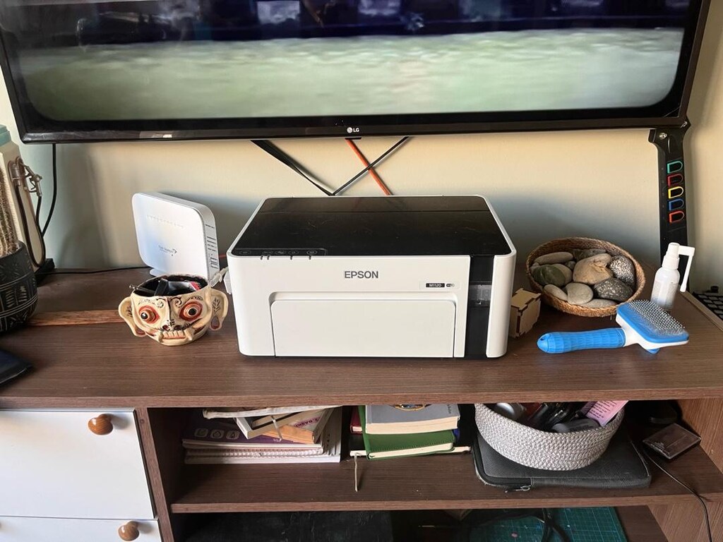 Dövme sedye - Yan kol sehpa- Tabure - Epson yazıcı - 4