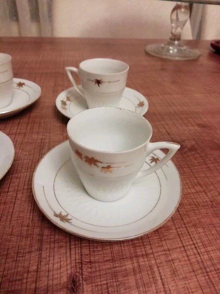55 yıllık kahve fincan takımı - 2