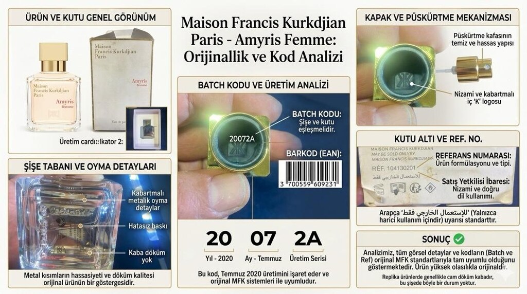 MFK Amyris Femme 70ml EDP Kadın Parfüm - 6