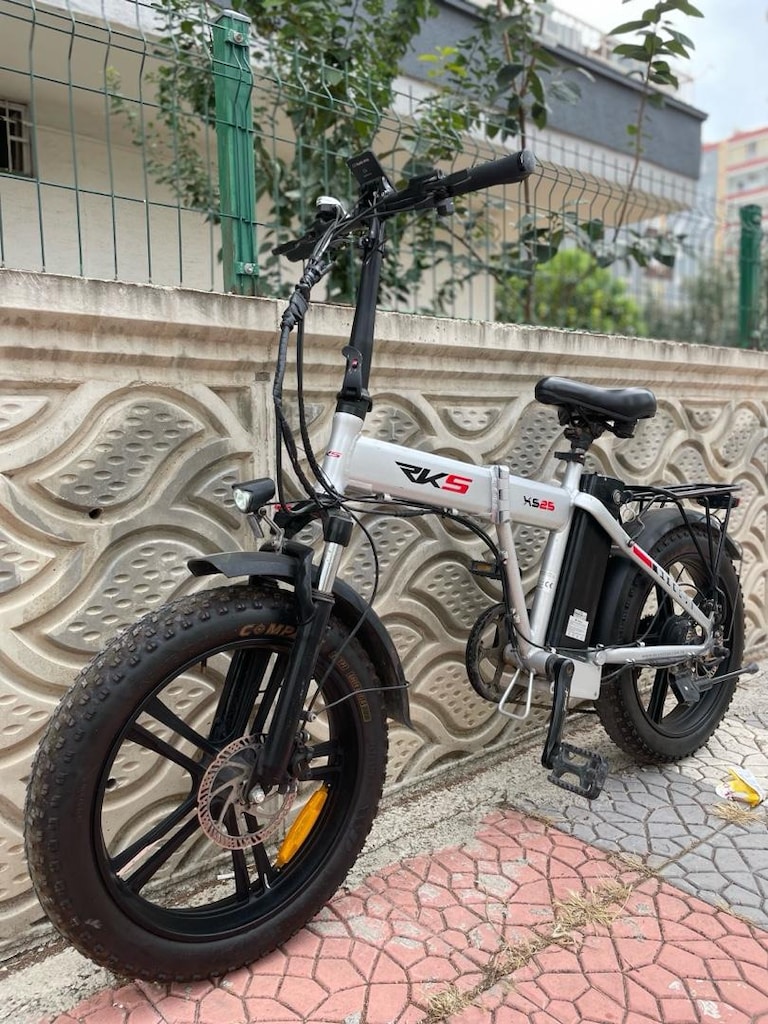 45 KM MENZİLLİ FATURALI HATASIZ RKS XS 25 ELEKTRİKLİ KATLANIR BİSİKLET - 4