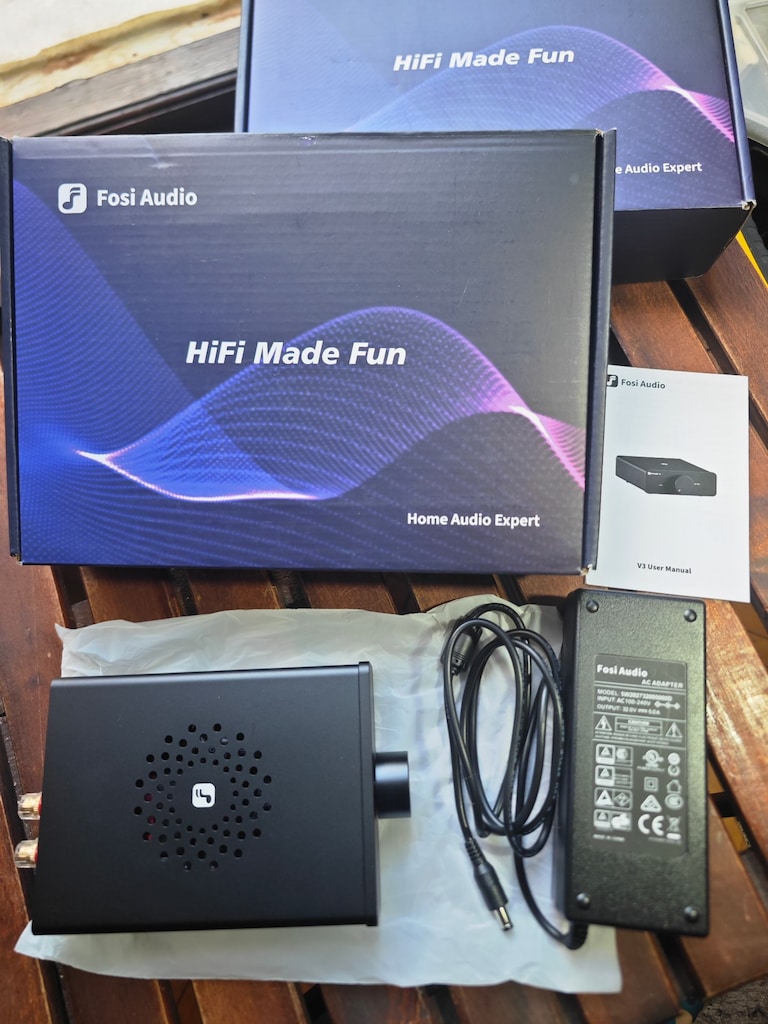 SIFIR - Fosi Audio V3 150Watt Stereo D class Amfi - 8