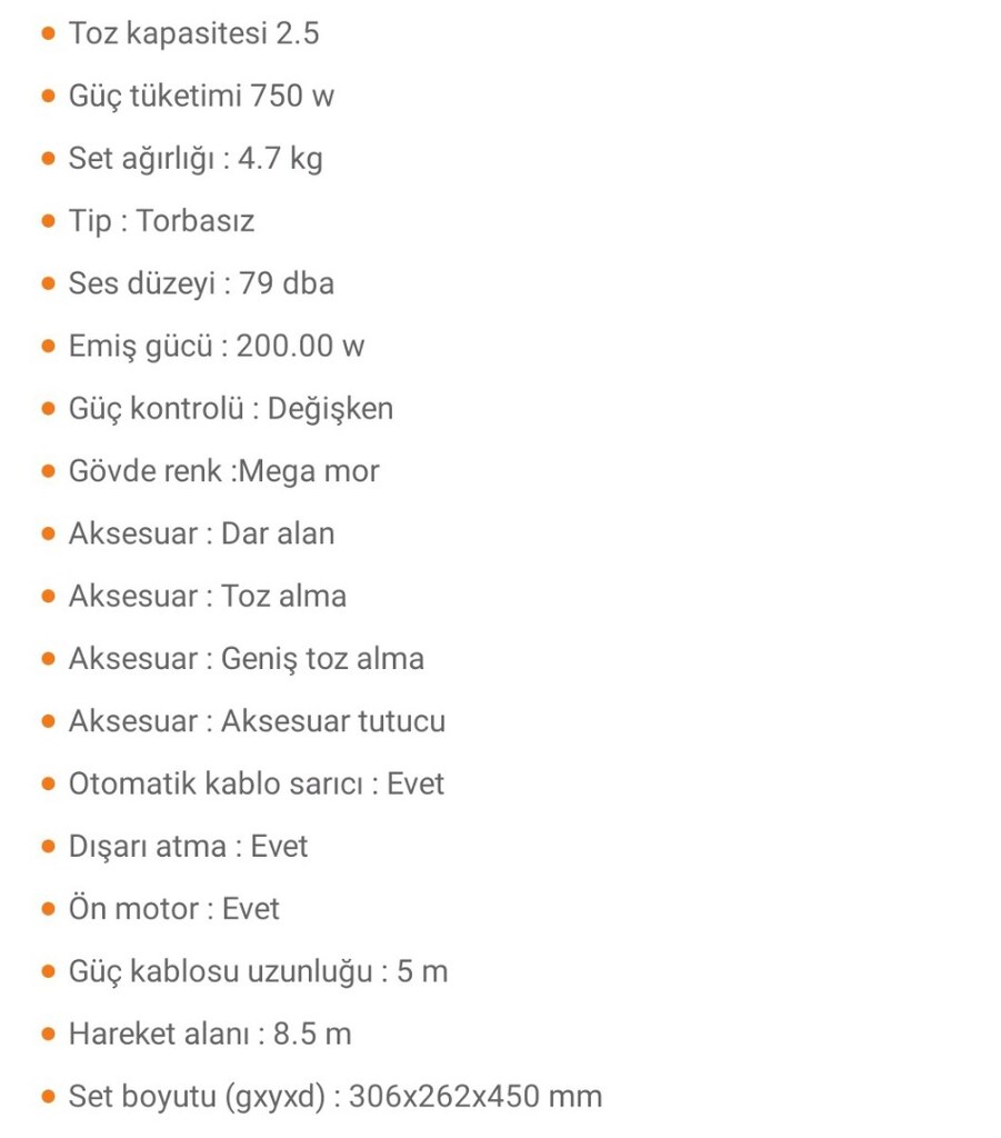 Samsung Toz Torbasız Elektrikli Süpürge VC07R302MVP/TR - 4