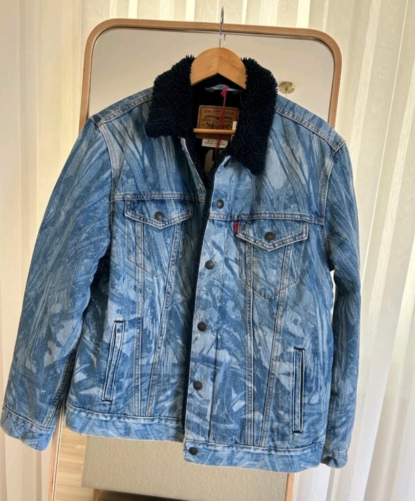 Sıfır Levi's Erkek Sherpa Mont