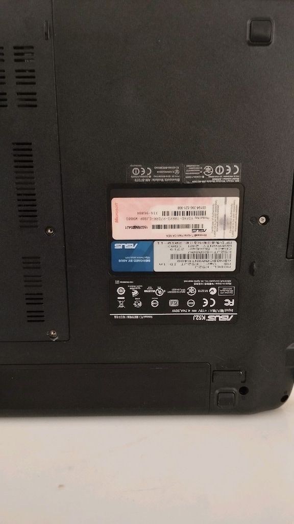 Asus k52jt i7 ssdli laptop 6300m 1gb ekran kartı - 9