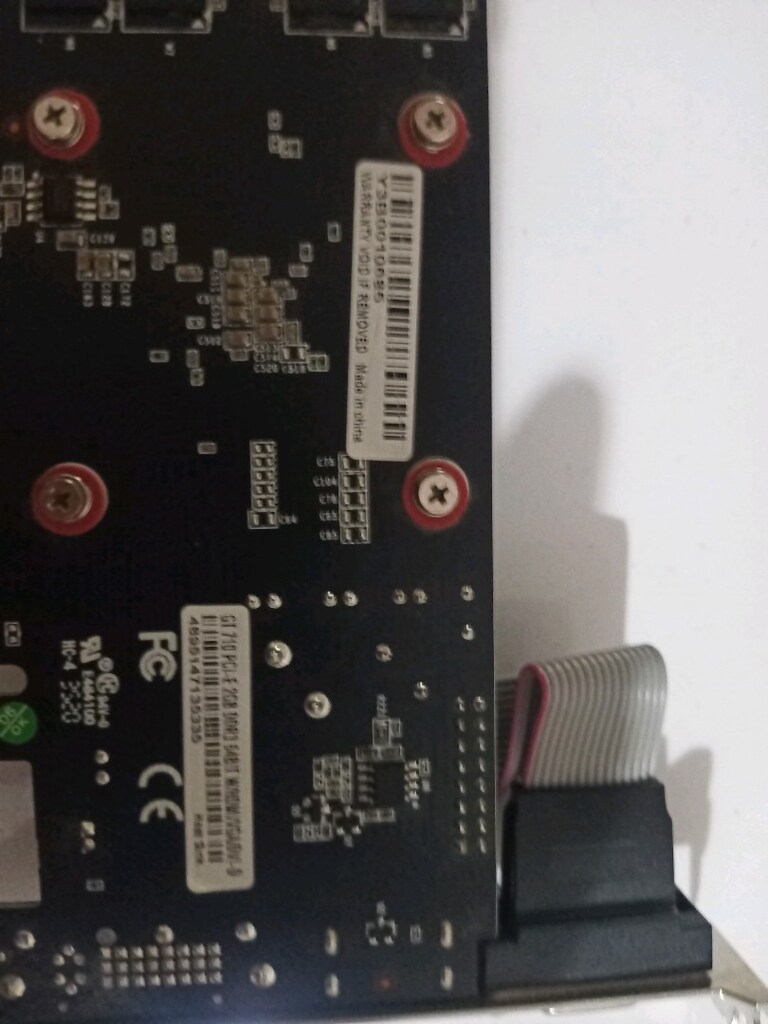 GT 710 2 gb 64 bit ddr3 - 2