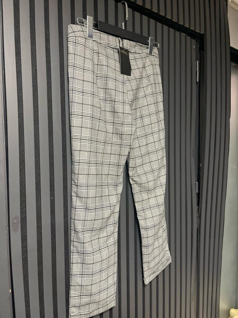 BEBE PLUS EKRU KUMAŞ PANTOLON - 7