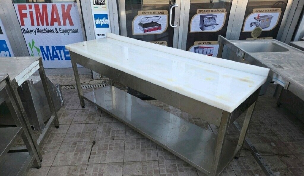 Polyemit Tezgah Endüstriyel Et Kesme Tezgahı Çalışma Tezgahı - 2