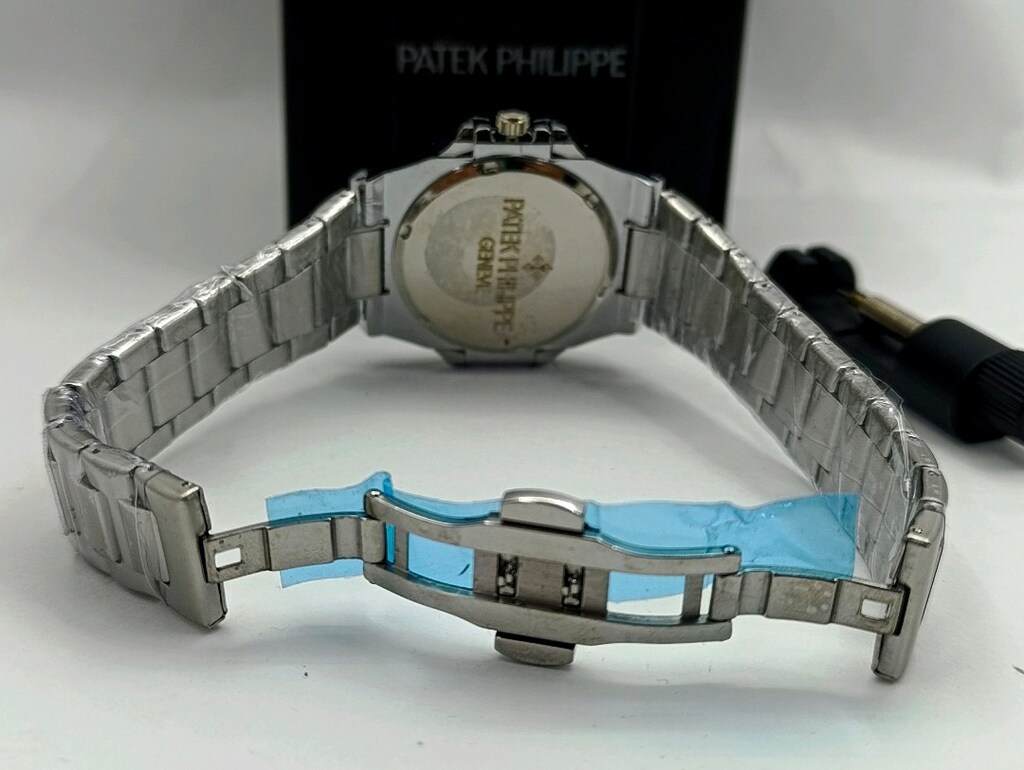 SIFIR KUTUSUNDA,PATEK PHİLİPPE (ÇELİK) KOL SAATİ - 3
