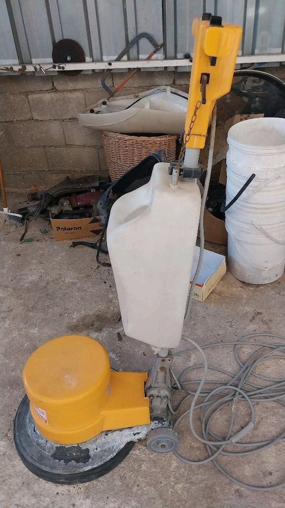 temiz kullanılmış halı yıkama makinesi ve mermer cila - 4