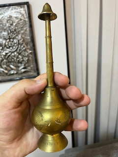 pirinç gülabdan (gül suyu şişesi) - 5