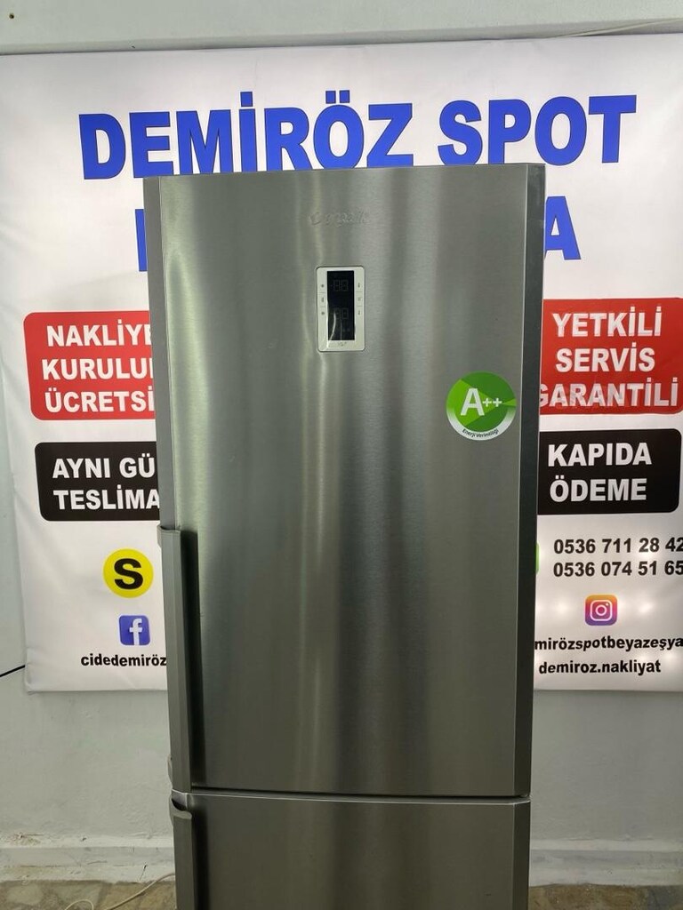 ARÇELİK BUZDOLABI İNOX YÜZEY - 2