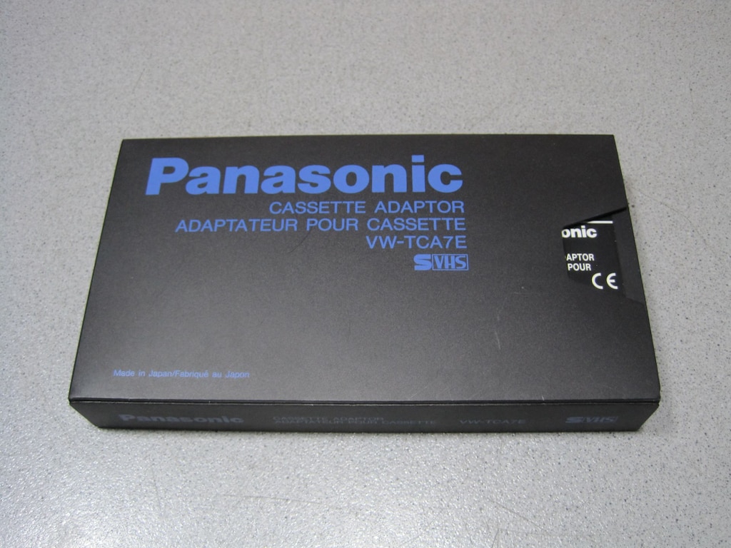 PANASONIC VW-TCA7E VHS-C KASET ADAPTÖR - 5
