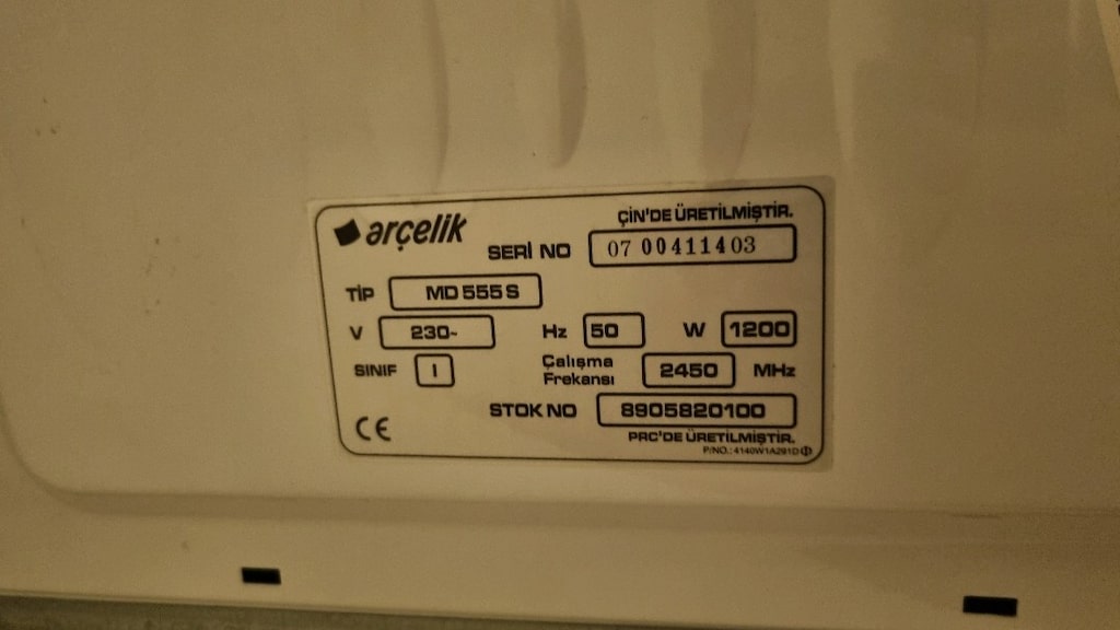Arçelik Mikrodalga Fırın - 3