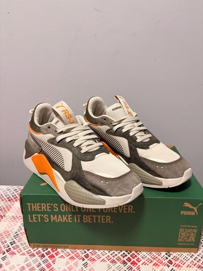 Puma Rs-X Heritage Erkek Krem Sneaker 42,5 Orj
