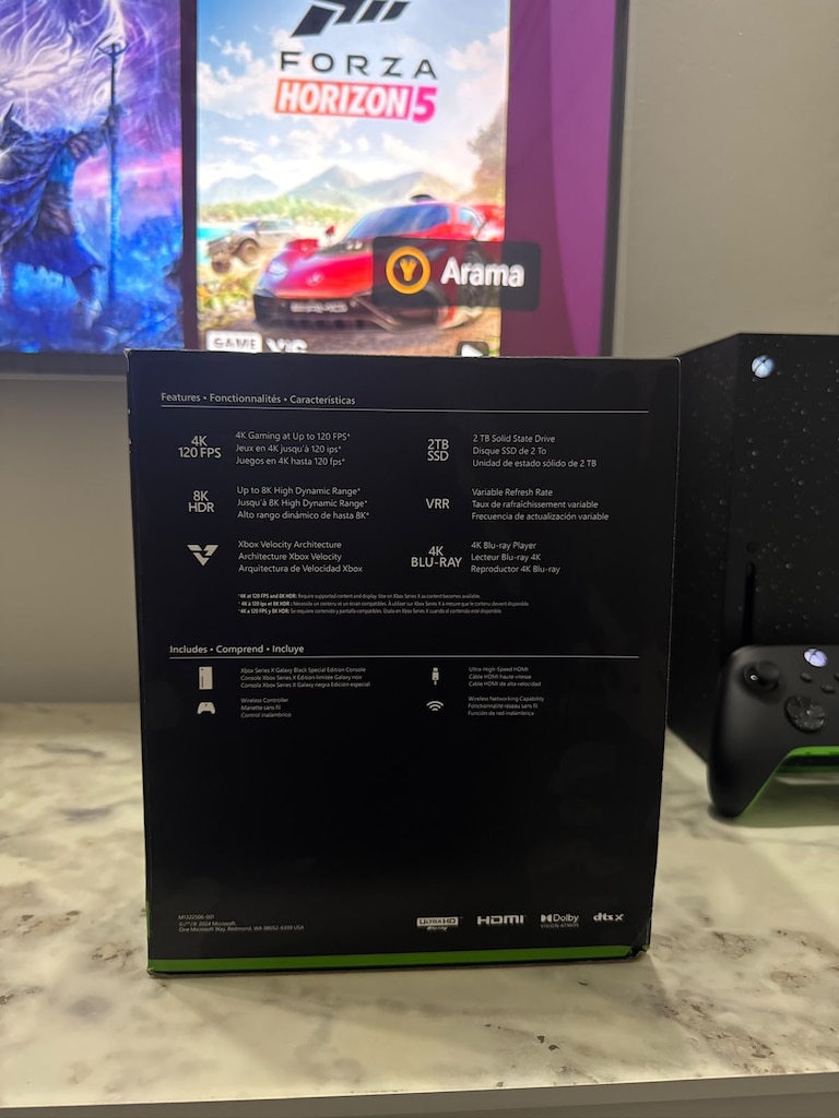 XBOX Series X 2 TB Black Galaxy Special Edition 2TB Özel Seri. - 9