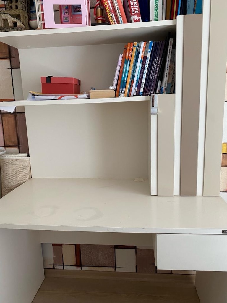 Çalışma masası ve kitaplık - 2