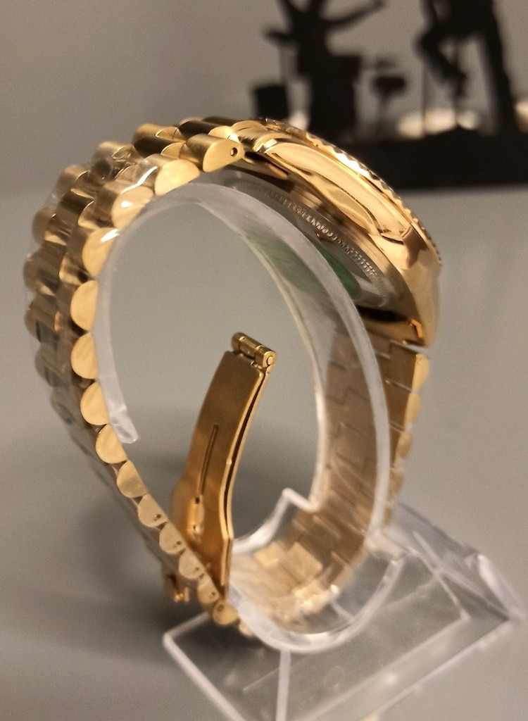 rolex kadın takvimli kol saati - 9