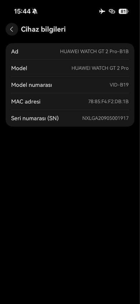Huawei Watch GT 2 Pro | Titanyum Kasa & Safir Cam | Çok Temiz - 5