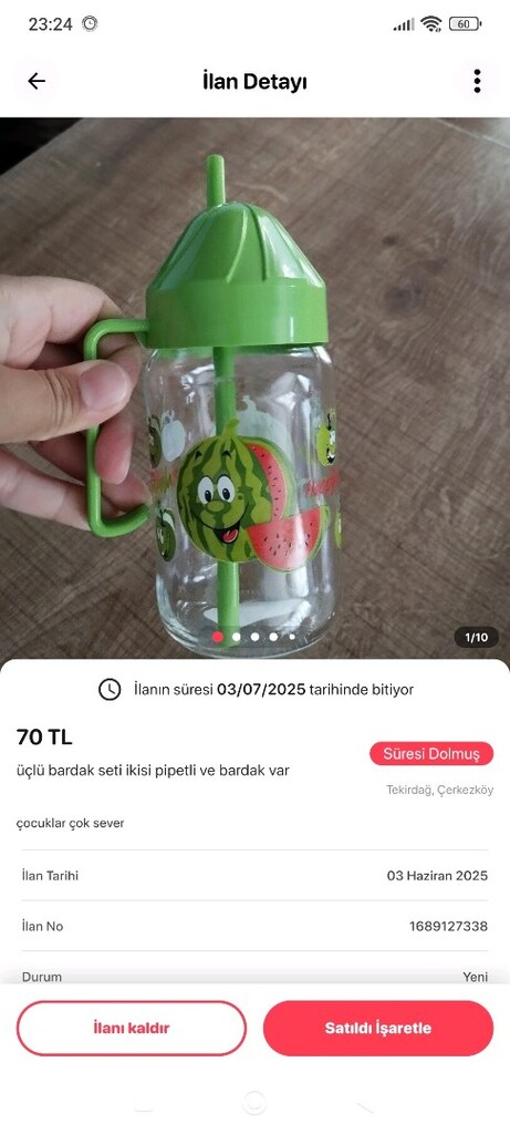 üçlü bardak seti cam bardak paşabahçe marka - 10
