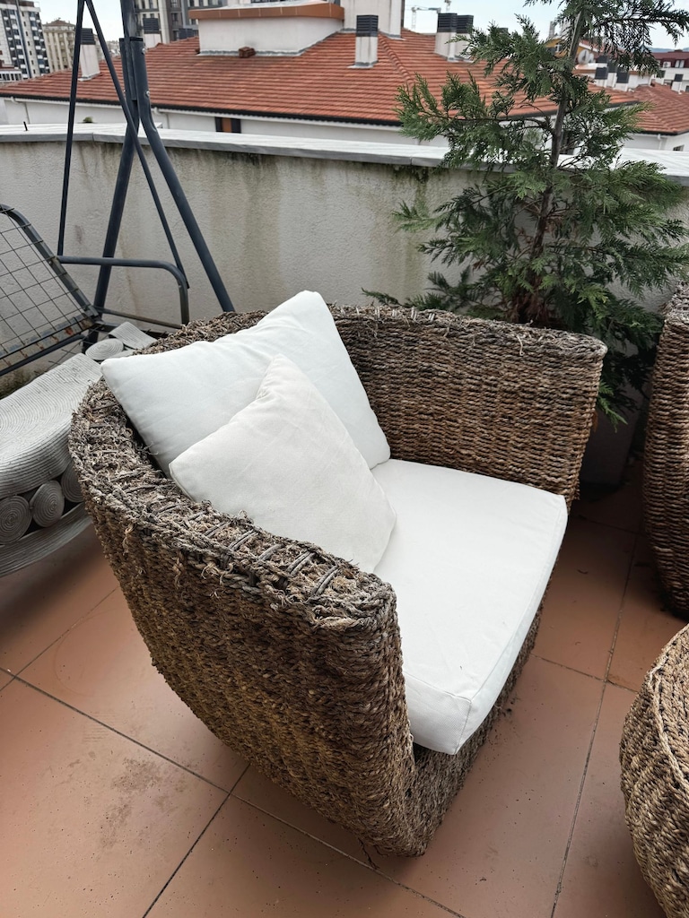 bahçe balkon mobilyası hasır - 5
