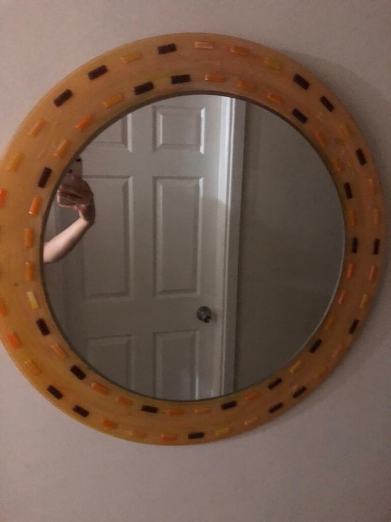 Zümrüt cam dekoratif ayna - 2