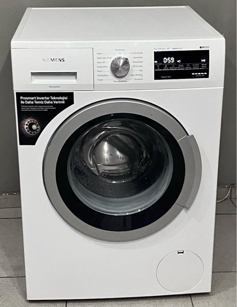 Siemens 9 Kg 1200 Devirli İnverter A+++ Yeni Nesil Çamaşır Makinesi - 3