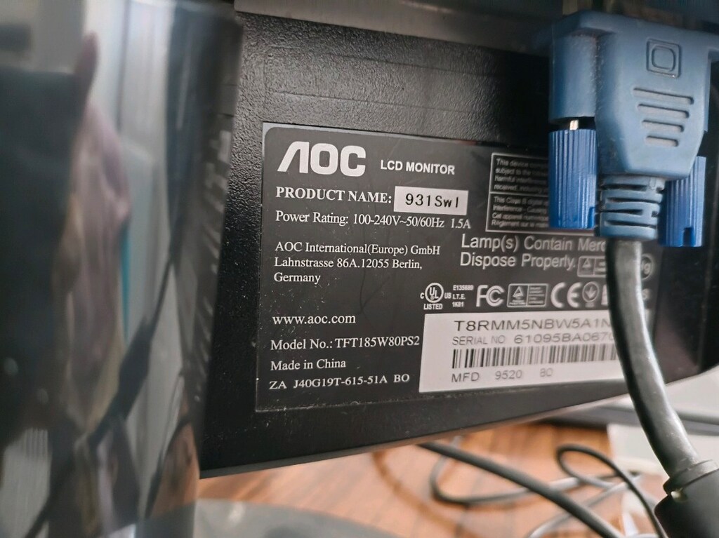 AOC LCD Ofis Monitörü - 5