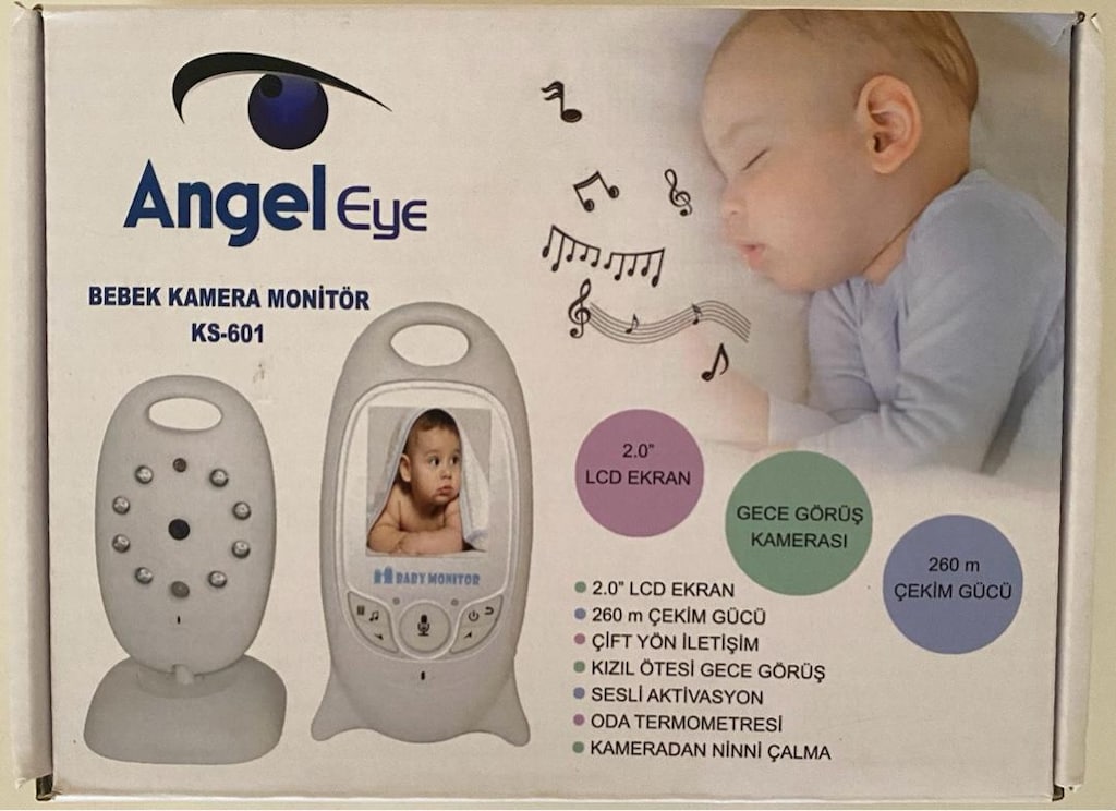 Angel Eye KS-601 Bebek Kamerası | Çok Temiz | Tam Set | 1.300 TL - 4
