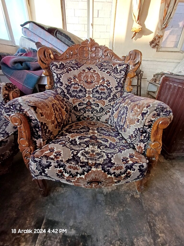 antika salon takımı oturma grubu - 6