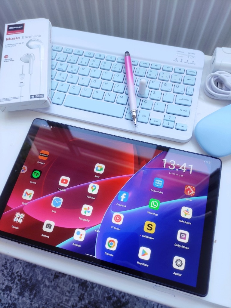 Lenovo M10 3 Gen PLUS 128 GB TR Sorunsuz Temiz+FULL SET - 2
