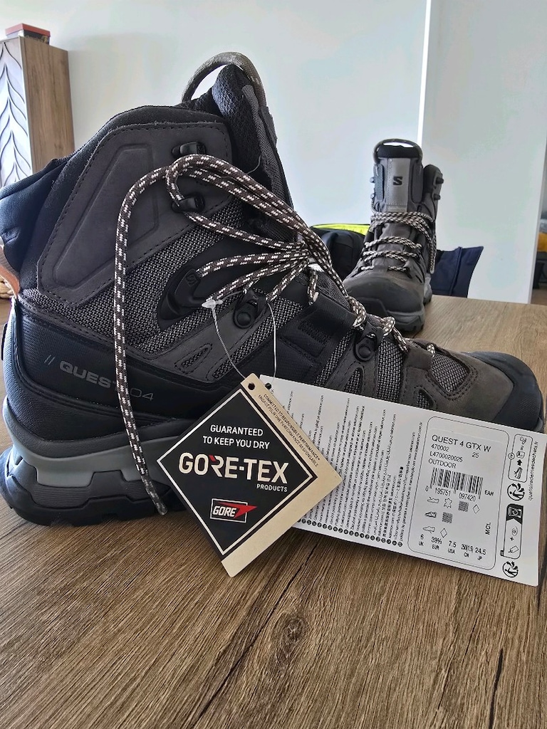 Salomon Quest 4 GTX W kadın outdoor/trekking botu. Gore-Tex (GTX) tekn - 5
