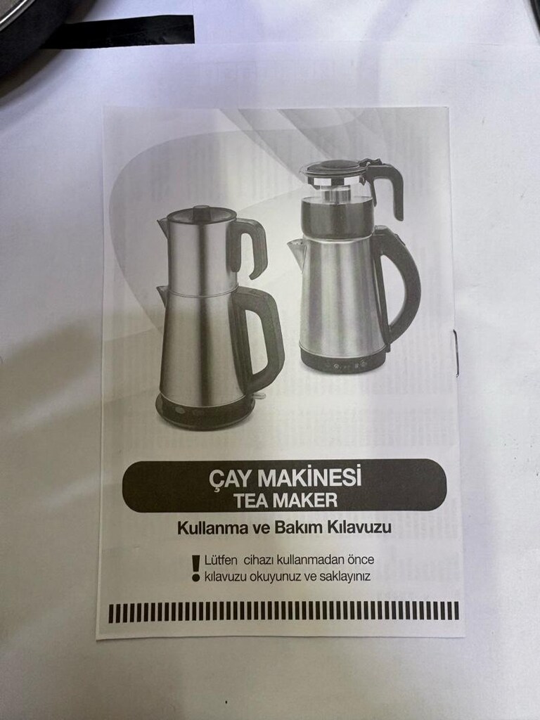 Maress MCM-08 Paslanmaz Çelik Çay Makinesi Demleme Seti - 5